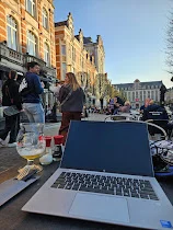 Lekker gegeten in Leuven.