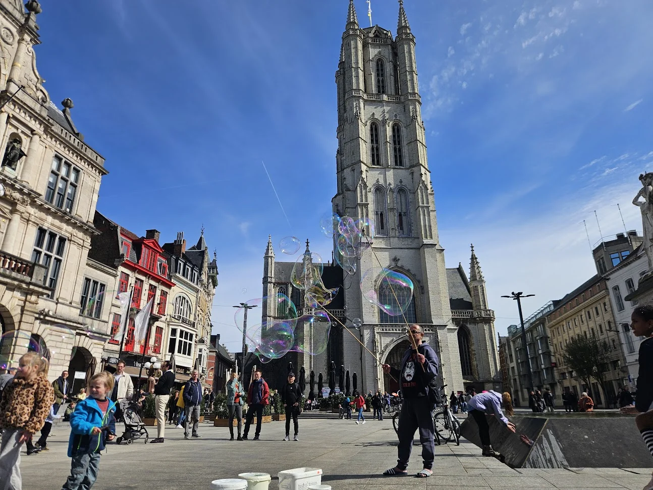 Gent, een middag in april.