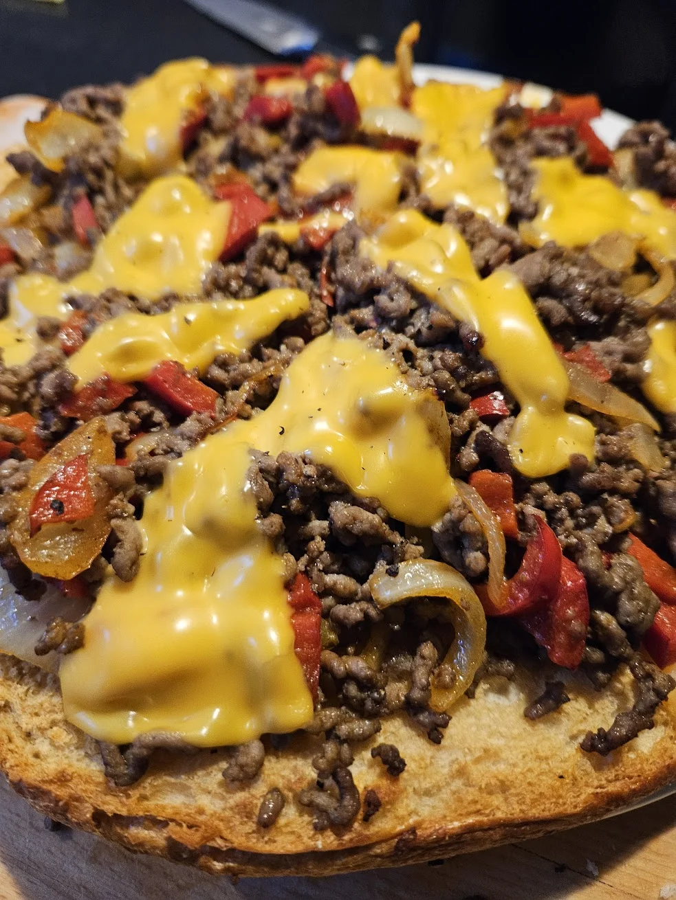 Een nieuw gerecht uit eigen recept.