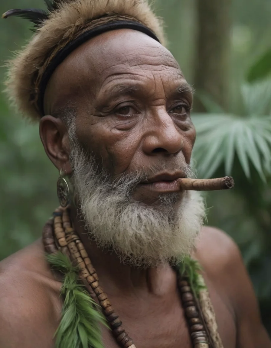 Witch doctor portret 3.